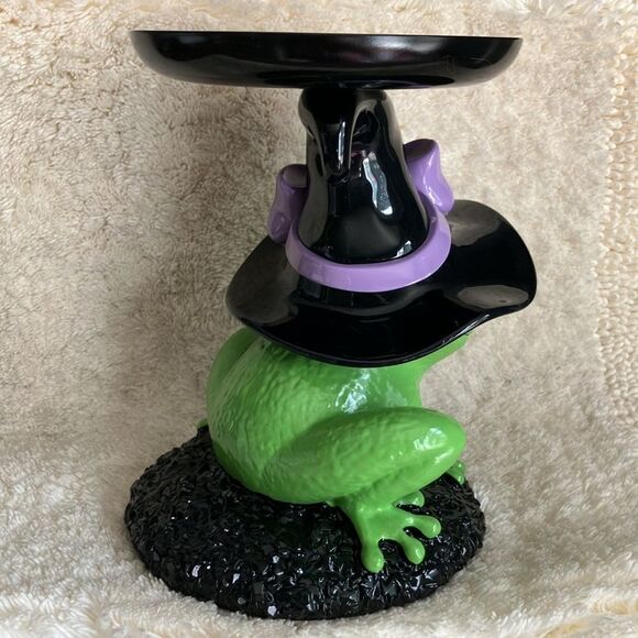 Bath and Body Works Witch Frog Three Wick Candle Holder - Picture 3 of 4